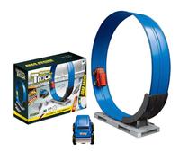 Race Track, Magnetic Cars, Contest Course for Vehicles, Exciting Vehicle with Automobile, Racing Games for Kids Boys Girls Teenagers, Trace Toys Play Sets, and Outdoor Adventures, 90.55 Inches