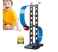 Race Track, Magnetic Cars, Contest Course for Vehicles, Exciting Vehicle with Automobile, Racing Games for Kids Boys Girls Teenagers, Trace Toys Play Sets, and Outdoor Adventures, 90.55 Inches