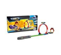 Race Track Set - Track Set for Cars, Soft Recoil Vehicle Easy to for Home, Travel, Schools and Gardens