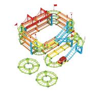 Race Tracks - Ramp Toy Playset for Exciting Playtime, Racing Track Set with Interlocking Pieces Creative Fun, Toddler Children Engaging Home Holiday Activities, 21.26 Inch