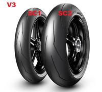 Motorcycle Tyre 180/55 R17 Pirelli 73W (Rear) Diablo Supercorsa V3 SC2