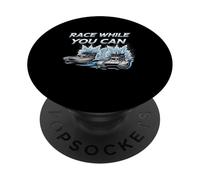 Race While You Can Drag Boat Competitive Spirit PopSockets Adhesive PopGrip