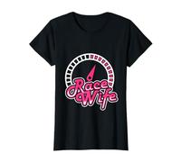 Race Wife Racing Quotes Car Racer Drivers Women T-Shirt