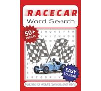 Racecar Word Search: Word Searches with Easy to Read Print about Racecars, Automotive, Motorsport and More | 6x9 inches, 110 pages | 50+ Puzzles... Gift got Vacations, Holiday and Leisure