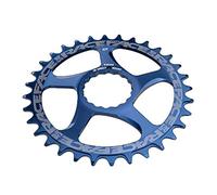 Race Face Single Chainring - DM Narrow/Wide - Direct Mount, 10/12 Spd - Blue 30T