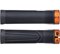 RaceFace Chester Lock-On 31mm Grips Black/Orange 136mm Length