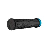 Race Face Grips - Getta Grip Lock-On - 33 mm, 130 mm - Black/Turquoise - Size 3