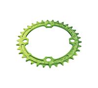 RaceFace Narrow Wide Chainring: 104mm BCD 36t Green