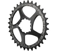 RaceFace Narrow Wide Chainring: Direct Mount 3-Bolt Compatible 30t Black