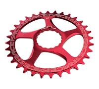 RaceFace Narrow Wide Chainring: Direct Mount CINCH 28t Red