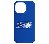 Racehorse Silhouette Inside Lexington Kentucky Bold Letters Case for iPhone 14 Pro Max
