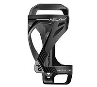 RaceOne - Kela Side Entry Water Bottle Cage for Bicycle Bottles in Black/Silver