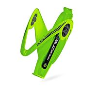RaceOne - X5 Water Bottle Cage with Gel Inserts for Bicycle Bottles in Green Fluro