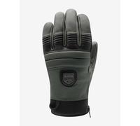 Racer 90 Leather 2 Gloves Black Green - 7