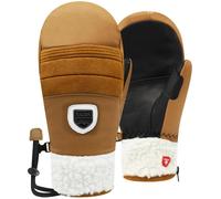 Racer 90 Leather2 Men's Waterproof Polymax Ski Mittens - - Size: XS