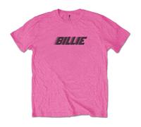 Racer Logo And Blohsh T Shirt Billie Eilish Pink L