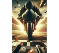Racer Motorcycle Notebook: Grid Paper Journal for Bikers, Speed Lovers, and Racing Fans - 5.5 x 8.5 in, 100 Pages