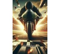 Racer Motorcycle Notebook: Grid Paper Journal for Bikers, Speed Lovers, and Racing Fans - 5.5 x 8.5 in, 50 Pages