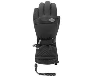 Racer - Ski gloves in GORE-TEX ePE and goose down - G Starz 3 Black for Women in Leather - Size 6 Black 6