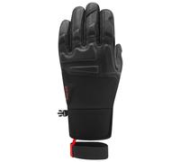 Racer - Ski racing gloves PrimaLoft® - Racing Lite Black Red for Men - Size 8 Black