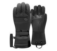 Racer Women's 'GSNOW5' Waterproof Polymax® Insulated Ski Gloves in Black | Size: Medium Racer Black M