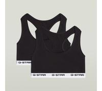 Racerback Bralette 2-Pack - Multi color - Women M