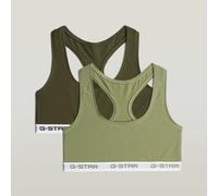 Racerback Bralette 2-Pack - Multi color - Women M