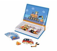 Janod Racers Magneti'Book Childrens Kids Educational Box Game Toy 3Yrs+ NEW