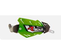 RACETECH FLX HANDGUARDS KAWASAKI GREEN R-KITMFMVE00