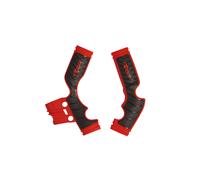 Racetech Frame Guard Gas Gas Red / Black For SX65 16-24/TC65 17-24/MC65 21-24