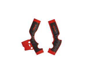 Racetech Frame Guard Gas Gas Red / Black For SX65 16-24/TC65 17-24/MC65 21-24