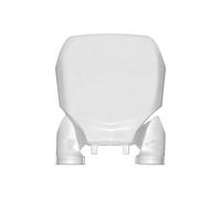 RACETECH Front Number Plate Factory Yamaha Replica White