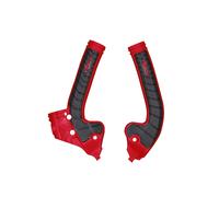 Racetech Motorcycle Frame Guard Gas Gas Red / Black For SX/TC85 18-24/MC85 21-24