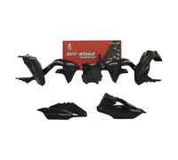 Racetech Motorcycle Plastic Kit Black For KX250 21-24/KX450 19-23 - Pack Of 5