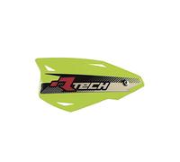Racetech - Pair of Vertigo Hand Guards - Unique Handlebar Attachment - Easy and Quick Mounting Handlebar 22 to 28.6 mm - Neon Yellow