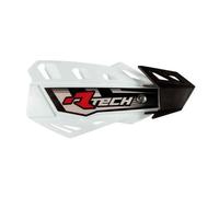 RACETECH R-KITPMFLBN00 Handguards FLX w/Mounting Kit White MX Motocross