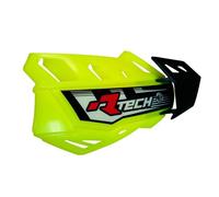 RACETECH R-KITPMFLGF00 Handguards FLX w/Mounting Kit Flo Yellow MX Motocross