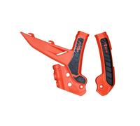 RACETECH (RTECH) 2025/12 FRAME PROTECTOR (SET) BI-MATERIAL SUPER GRIP KTM EXC