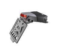 RACETECH (RTECH) 2025/12 REAR MUDGUARD WITH LIGHT + NUMBER PLATE HOLDER, RACING