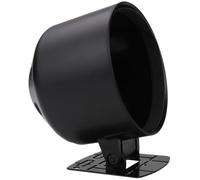 RACETECH Universal 85mm (3-3/8") Black Single Gauge Dashboard Pod Mounting Cup & Stand for Automobile Boat