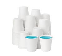 RACETOP [300 Pack] 3 oz Paper Cups for Bathroom, Disposable Mouthwash Cups, Small Paper Cups, for Parties, Picnics, Travel