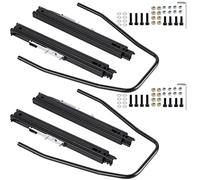 Racewill Slider Seat Track Set of 2 with Seat Mounting Hardware kit, Universal Seat Slider for Sparco, NRG, Bucket Seat and Racing Seat