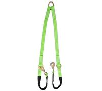 Racewill V-Bridle Strap 2" x 6' w/Snap Hooks w/Cordura Sleeve and Axle Strap, 5/8" D Ring Middle, 4700 lbs Capacity Heavy-Duty Tow Straps for UTV ATV Truck Car Tractor SUV