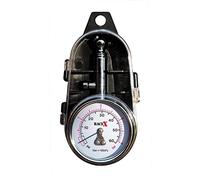 RACEX RX0014 Tyre Pressure Gauge, Chrome Mirror Finish, Large