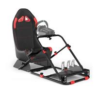 RACGTING Racing Simulator Cockpit, Foldable & Adjustable Racing Seat for Logitech G29, G920, G923, G27, G25, Thrustmaster models like T248, T248X, T300RS GT, T150, T80, TX, T-GT, TS-PC, Black