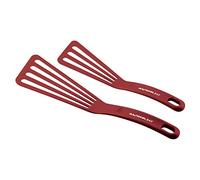 Rachael Ray 47666 2-Piece Nylon Slotted Turner Set, Rose