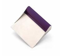 Rachael Ray 56959 Gadgets Stainless Steel Pastry Scraper/Bench Scrape/Kitchen Tool for Baking and Cooking/Dishwasher Safe, Purple
