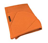 Rachael Ray Moppine Towel - 2-in-1 Kitchen Towel and Pot Holder with 2 Heat Resistant Pockets to Grip Hot Cookware, Bakeware -Absorbent Kitchen Towels Perfect for Drying Dishes and Hands,Burnt Orange