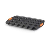 Rachael Ray Oven Lovin' Non-Stick 24-Cup Mini Muffin Pan, Orange