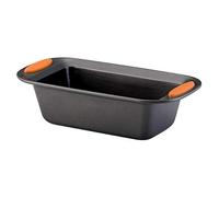 Rachael Ray Oven Lovin' Non-Stick Bakeware 9" x 5" Loaf Pan, Orange